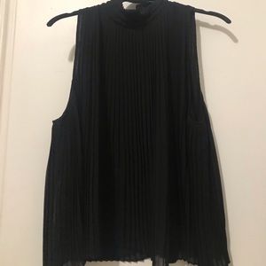 Zara accordion top